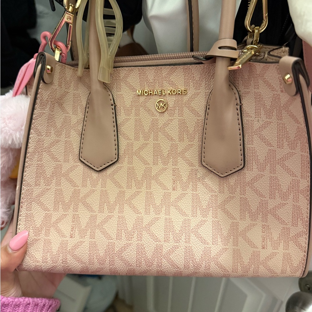 Michael Kors Blush Satchel Bag